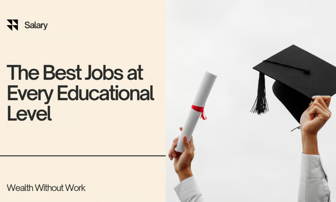 The Best Jobs at Every Educational Level