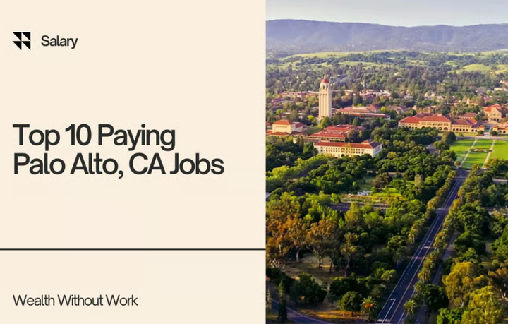 Top 10 Highest Paying Jobs in Palo Alto, CA